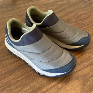 Merrell mens Nova Sneaker Moc in olive